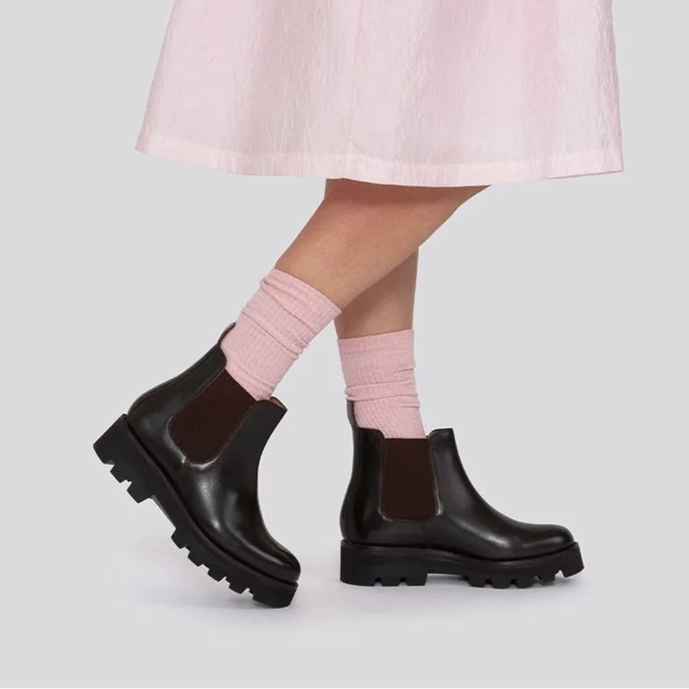 Grenson | NIB Black Tamsin Leather Chelsea Ankle Boots - US 8.5/UK 6